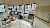 Apartamento mobiliado a 100m do mar