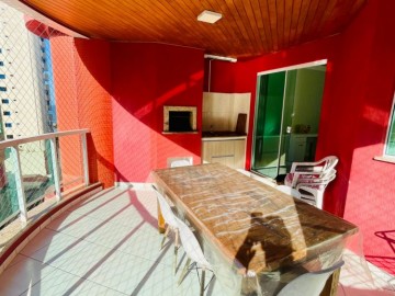 Apartamento a 150 metros do Mar, 04 dormitorios, 0