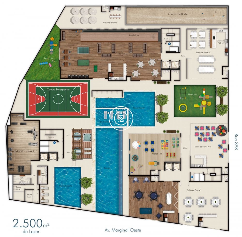 Apto 02 sutes no Bairro Casa Branca