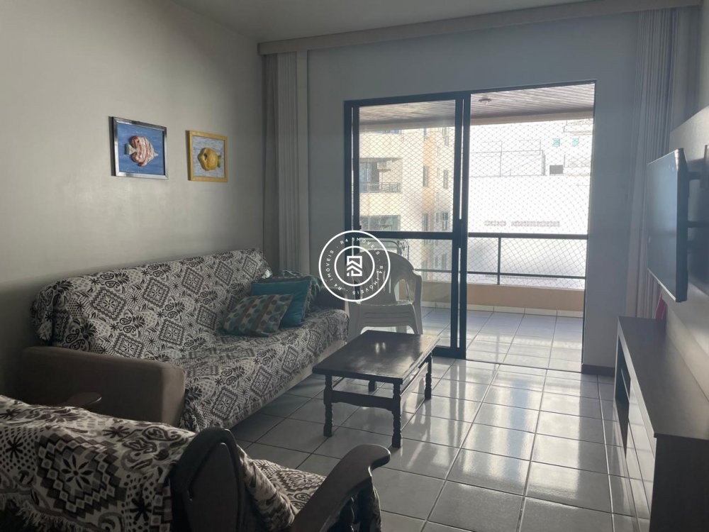 Apartamento com vista mar, 03 quartos em Meia Prai