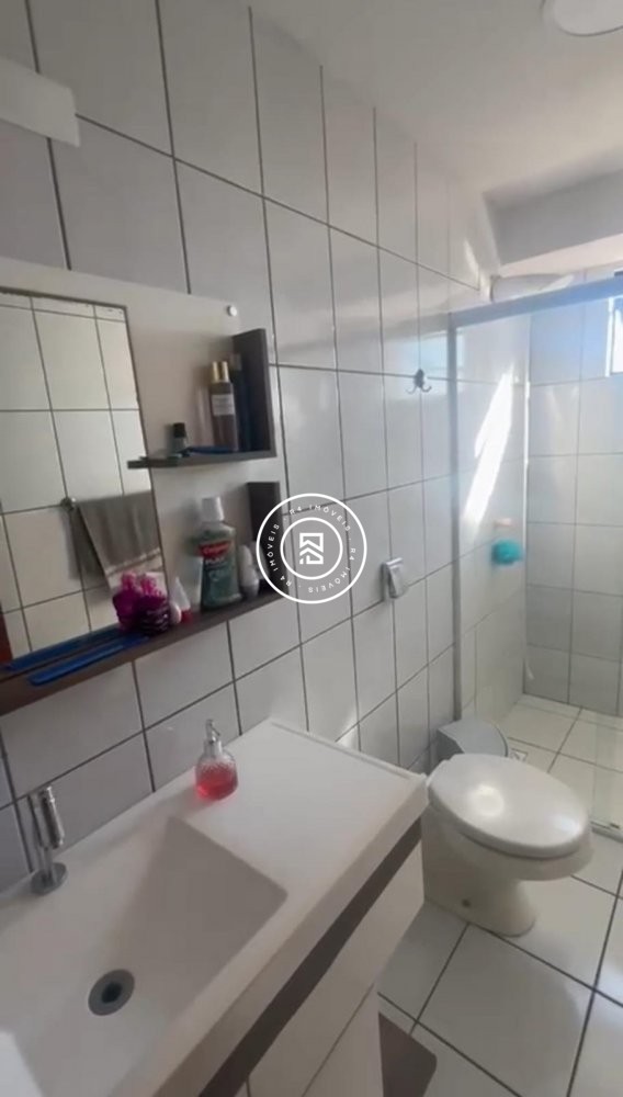 Apartamento com vista mar, 03 quartos em Meia Prai