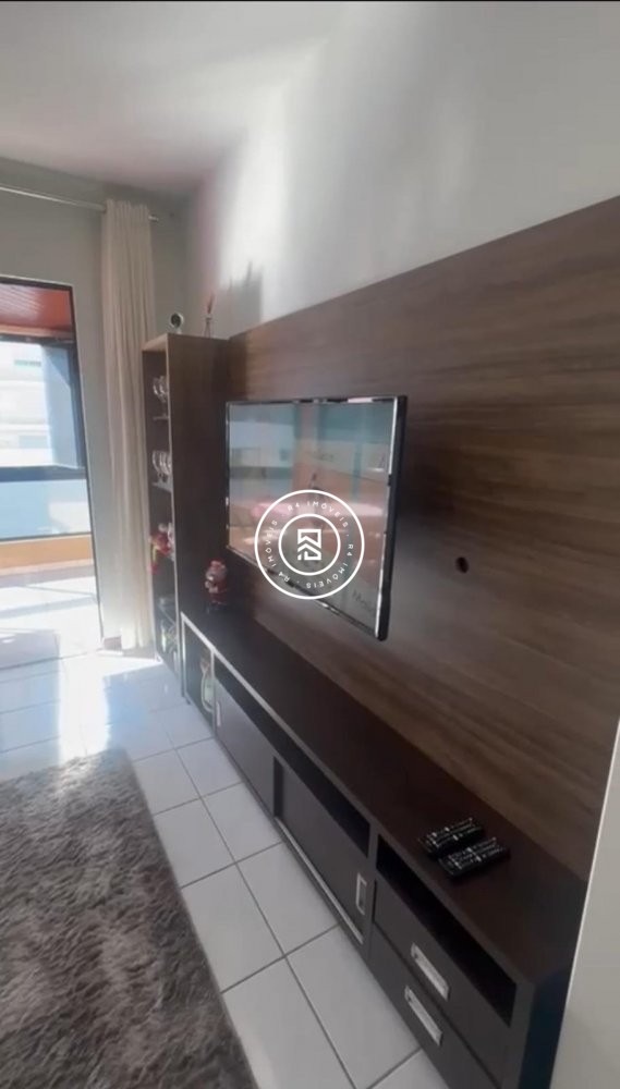 Apartamento com vista mar, 03 quartos em Meia Prai