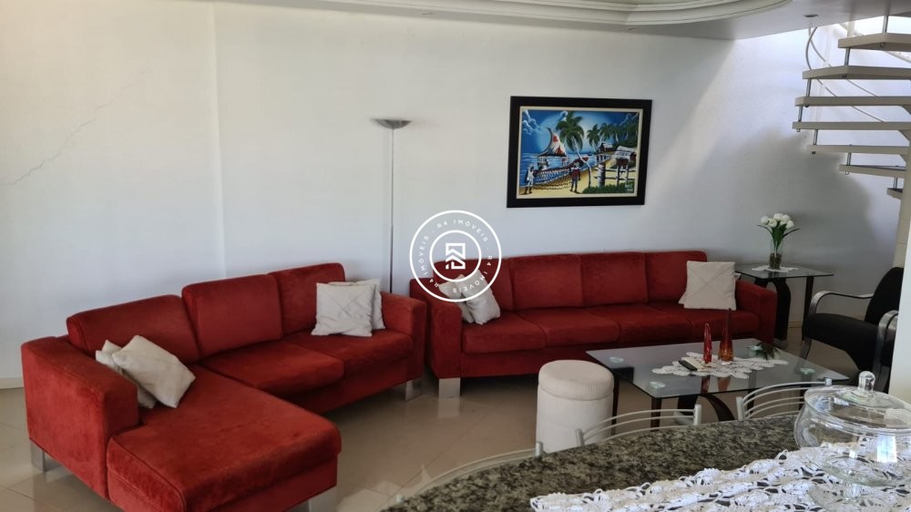 Cobertura Duplex Frente Mar com piscina, 04 quarto