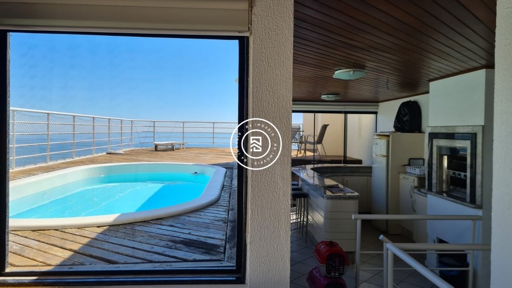Cobertura Duplex Frente Mar com piscina, 04 quarto
