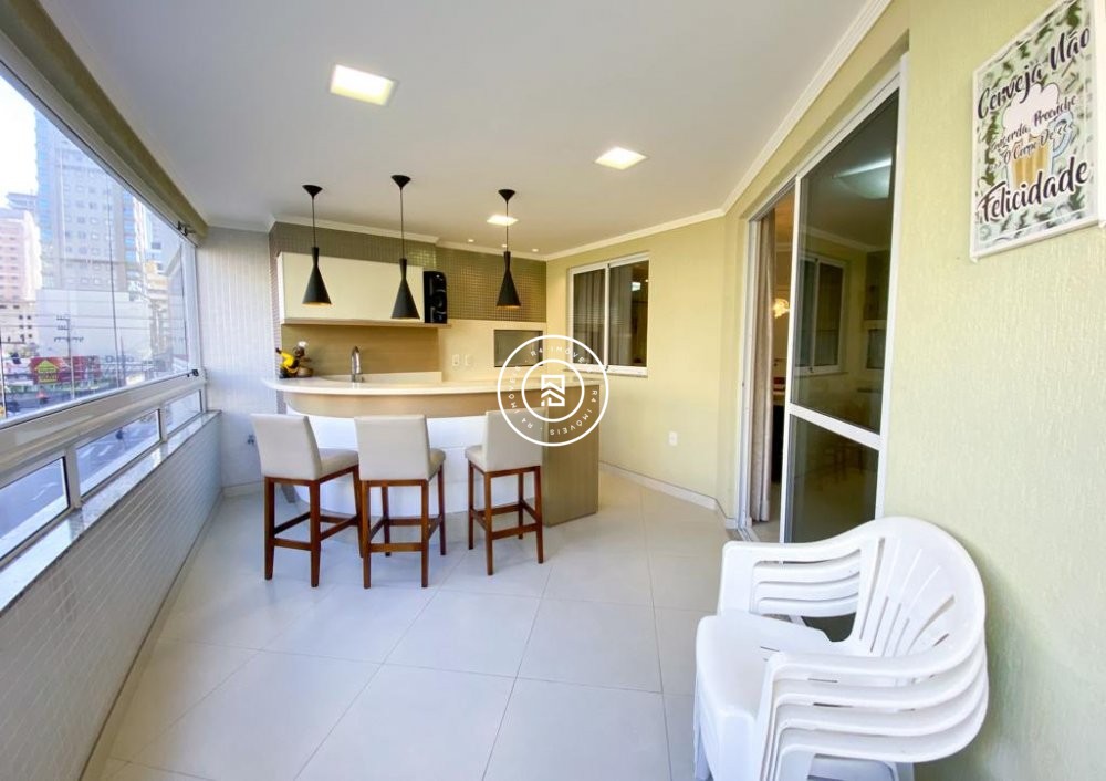 Apartamento Quadra Mar, 04 quartos, 03 vagas, Meia