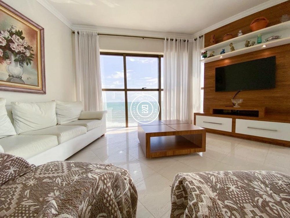 Apartamento Frente Mar 04 quartos, 03 Vagas, Meia 