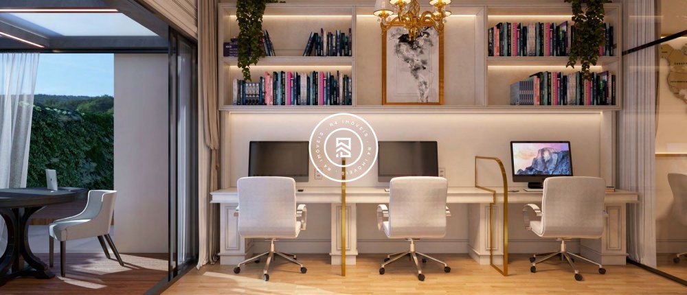 Apto na planta em Itapema